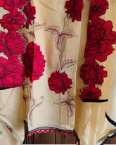 Elegant Organza Partywear Suit with Designer Detailing